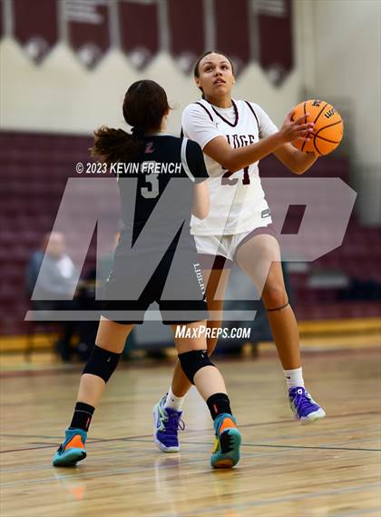Thumbnail 1 in Mountain Ridge vs Liberty (Mountain Ridge Girls Basketball Invitational) photogallery.
