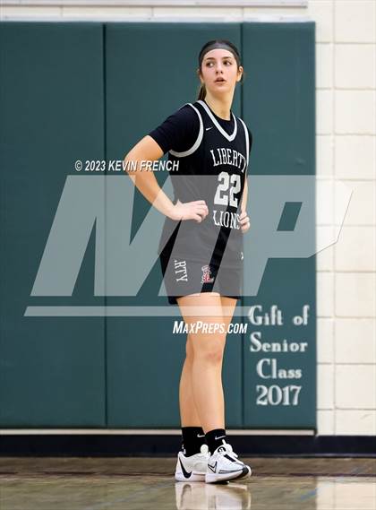 Thumbnail 3 in Mountain Ridge vs Liberty (Mountain Ridge Girls Basketball Invitational) photogallery.