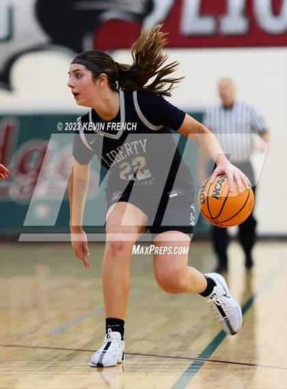 Thumbnail 3 in Mountain Ridge vs Liberty (Mountain Ridge Girls Basketball Invitational) photogallery.