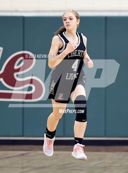 Thumbnail 2 in Mountain Ridge vs Liberty (Mountain Ridge Girls Basketball Invitational) photogallery.