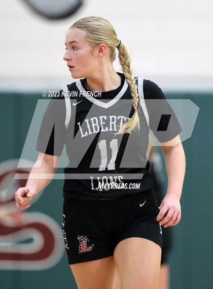 Thumbnail 3 in Mountain Ridge vs Liberty (Mountain Ridge Girls Basketball Invitational) photogallery.