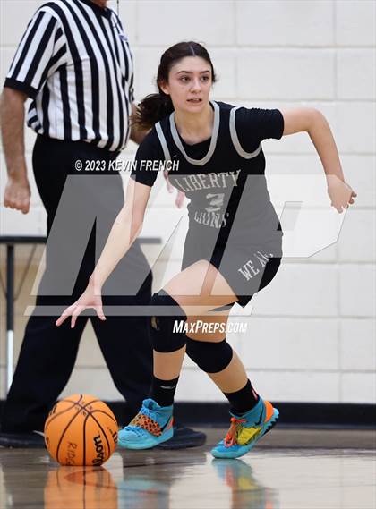 Thumbnail 1 in Mountain Ridge vs Liberty (Mountain Ridge Girls Basketball Invitational) photogallery.