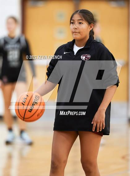 Thumbnail 3 in Mountain Ridge vs Liberty (Mountain Ridge Girls Basketball Invitational) photogallery.
