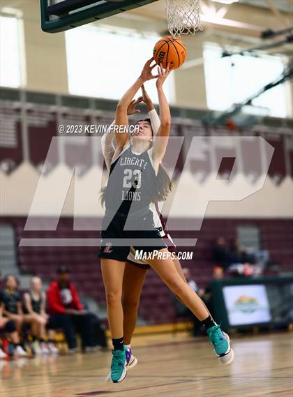 Thumbnail 3 in Mountain Ridge vs Liberty (Mountain Ridge Girls Basketball Invitational) photogallery.