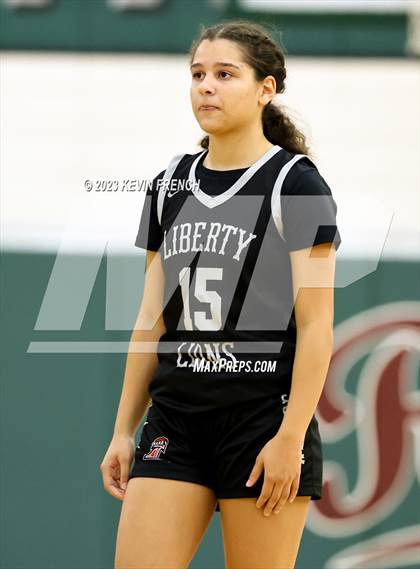 Thumbnail 3 in Mountain Ridge vs Liberty (Mountain Ridge Girls Basketball Invitational) photogallery.