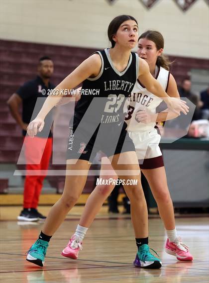 Thumbnail 3 in Mountain Ridge vs Liberty (Mountain Ridge Girls Basketball Invitational) photogallery.