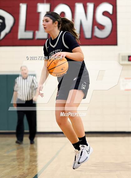 Thumbnail 2 in Mountain Ridge vs Liberty (Mountain Ridge Girls Basketball Invitational) photogallery.