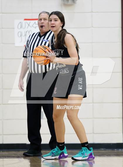 Thumbnail 3 in Mountain Ridge vs Liberty (Mountain Ridge Girls Basketball Invitational) photogallery.