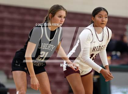 Thumbnail 2 in Mountain Ridge vs Liberty (Mountain Ridge Girls Basketball Invitational) photogallery.