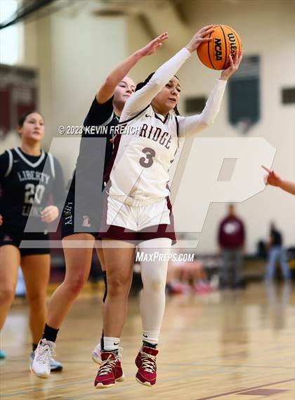 Thumbnail 3 in Mountain Ridge vs Liberty (Mountain Ridge Girls Basketball Invitational) photogallery.