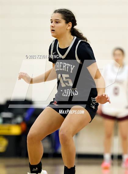 Thumbnail 3 in Mountain Ridge vs Liberty (Mountain Ridge Girls Basketball Invitational) photogallery.