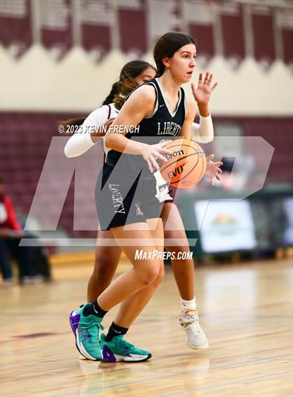 Thumbnail 1 in Mountain Ridge vs Liberty (Mountain Ridge Girls Basketball Invitational) photogallery.