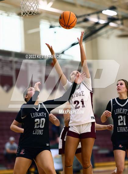 Thumbnail 3 in Mountain Ridge vs Liberty (Mountain Ridge Girls Basketball Invitational) photogallery.