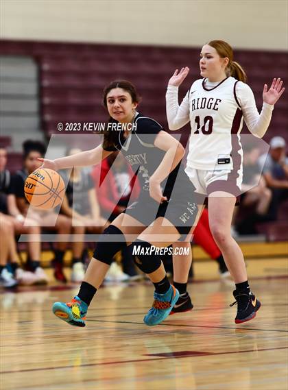 Thumbnail 1 in Mountain Ridge vs Liberty (Mountain Ridge Girls Basketball Invitational) photogallery.