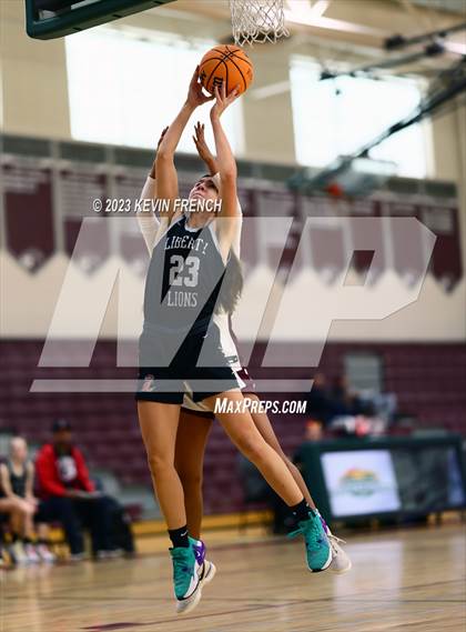 Thumbnail 2 in Mountain Ridge vs Liberty (Mountain Ridge Girls Basketball Invitational) photogallery.