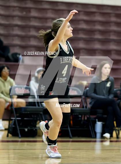 Thumbnail 3 in Mountain Ridge vs Liberty (Mountain Ridge Girls Basketball Invitational) photogallery.