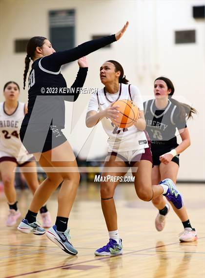 Thumbnail 3 in Mountain Ridge vs Liberty (Mountain Ridge Girls Basketball Invitational) photogallery.