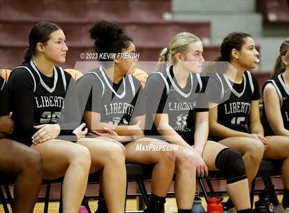 Thumbnail 1 in Mountain Ridge vs Liberty (Mountain Ridge Girls Basketball Invitational) photogallery.