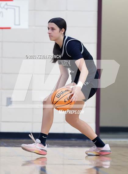 Thumbnail 3 in Mountain Ridge vs Liberty (Mountain Ridge Girls Basketball Invitational) photogallery.