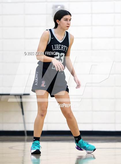Thumbnail 3 in Mountain Ridge vs Liberty (Mountain Ridge Girls Basketball Invitational) photogallery.