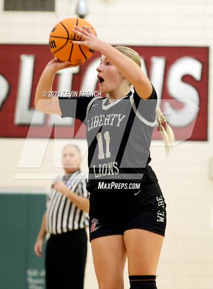 Thumbnail 2 in Mountain Ridge vs Liberty (Mountain Ridge Girls Basketball Invitational) photogallery.