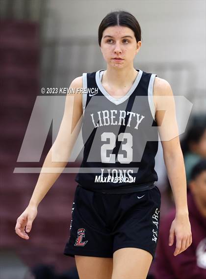 Thumbnail 2 in Mountain Ridge vs Liberty (Mountain Ridge Girls Basketball Invitational) photogallery.