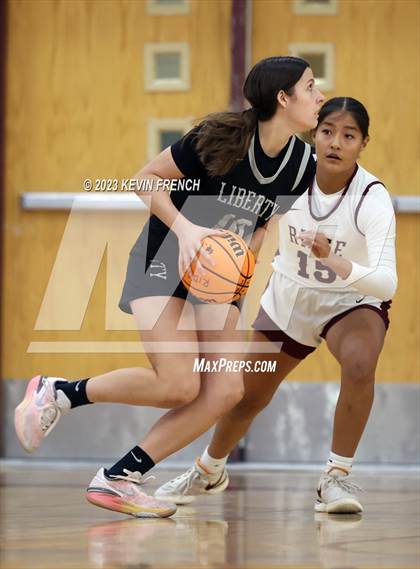 Thumbnail 2 in Mountain Ridge vs Liberty (Mountain Ridge Girls Basketball Invitational) photogallery.