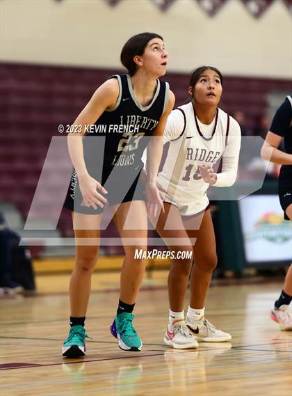 Thumbnail 2 in Mountain Ridge vs Liberty (Mountain Ridge Girls Basketball Invitational) photogallery.
