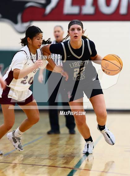 Thumbnail 2 in Mountain Ridge vs Liberty (Mountain Ridge Girls Basketball Invitational) photogallery.