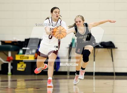 Thumbnail 1 in Mountain Ridge vs Liberty (Mountain Ridge Girls Basketball Invitational) photogallery.