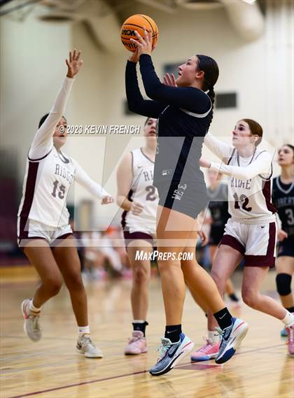 Thumbnail 3 in Mountain Ridge vs Liberty (Mountain Ridge Girls Basketball Invitational) photogallery.