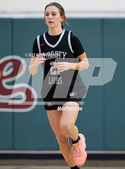 Thumbnail 1 in Mountain Ridge vs Liberty (Mountain Ridge Girls Basketball Invitational) photogallery.