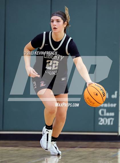 Thumbnail 3 in Mountain Ridge vs Liberty (Mountain Ridge Girls Basketball Invitational) photogallery.