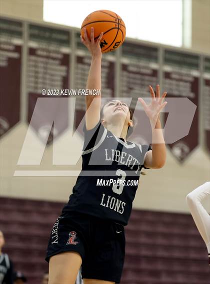 Thumbnail 3 in Mountain Ridge vs Liberty (Mountain Ridge Girls Basketball Invitational) photogallery.