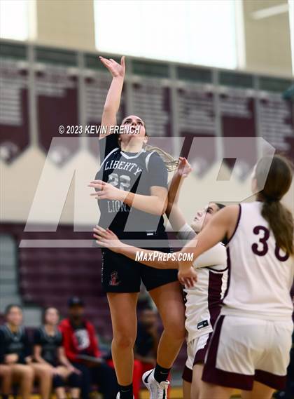 Thumbnail 3 in Mountain Ridge vs Liberty (Mountain Ridge Girls Basketball Invitational) photogallery.