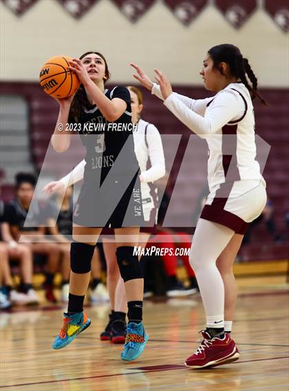 Thumbnail 2 in Mountain Ridge vs Liberty (Mountain Ridge Girls Basketball Invitational) photogallery.