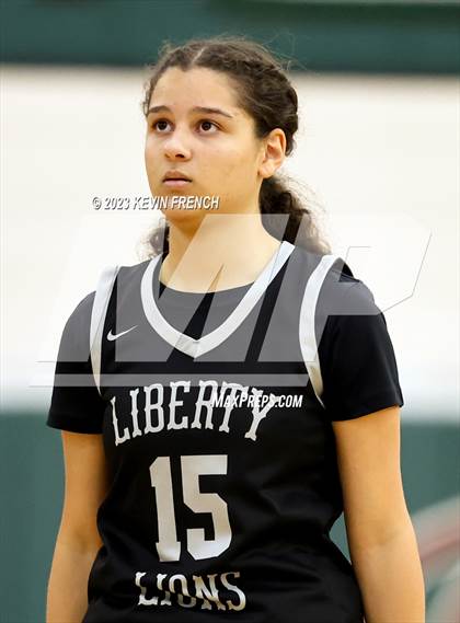 Thumbnail 2 in Mountain Ridge vs Liberty (Mountain Ridge Girls Basketball Invitational) photogallery.