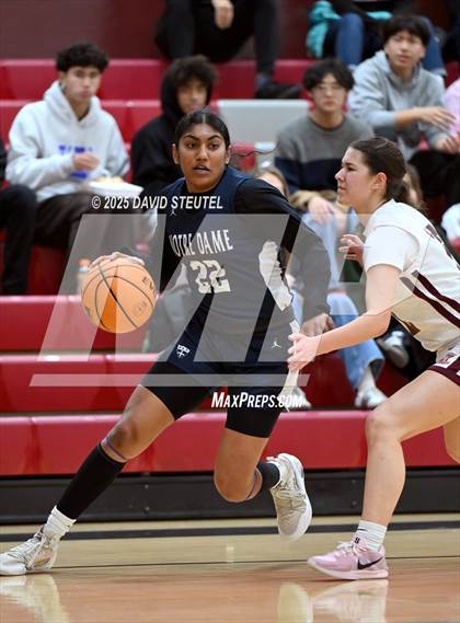Thumbnail 1 in Notre Dame @ West Campus (CIF State NorCal D4 Round 1) photogallery.
