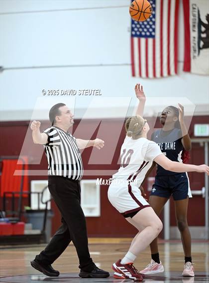 Thumbnail 1 in Notre Dame @ West Campus (CIF State NorCal D4 Round 1) photogallery.