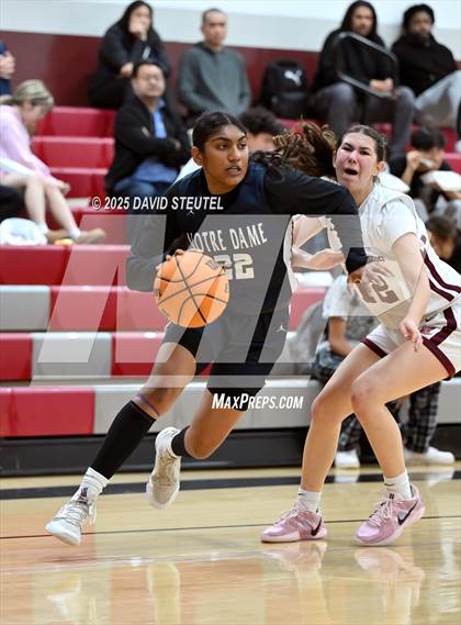 Thumbnail 2 in Notre Dame @ West Campus (CIF State NorCal D4 Round 1) photogallery.