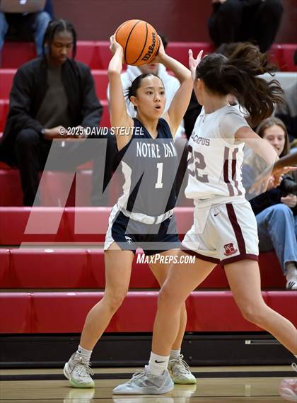 Thumbnail 3 in Notre Dame @ West Campus (CIF State NorCal D4 Round 1) photogallery.