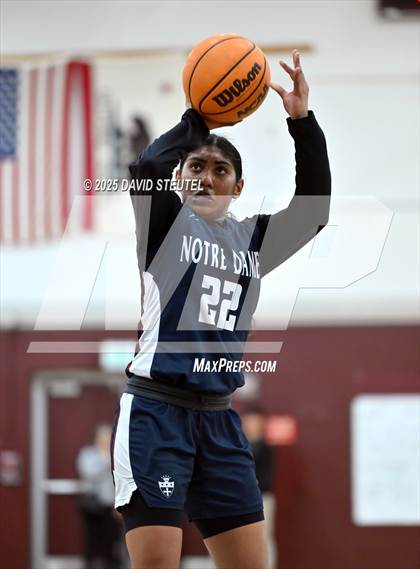 Thumbnail 1 in Notre Dame @ West Campus (CIF State NorCal D4 Round 1) photogallery.
