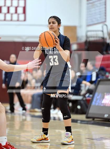 Thumbnail 3 in Notre Dame @ West Campus (CIF State NorCal D4 Round 1) photogallery.