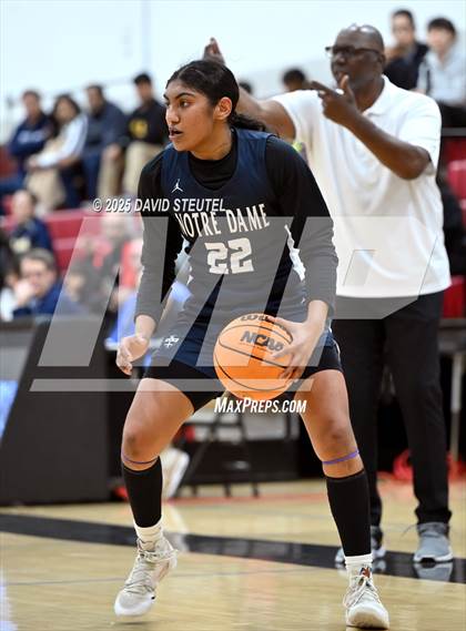 Thumbnail 1 in Notre Dame @ West Campus (CIF State NorCal D4 Round 1) photogallery.