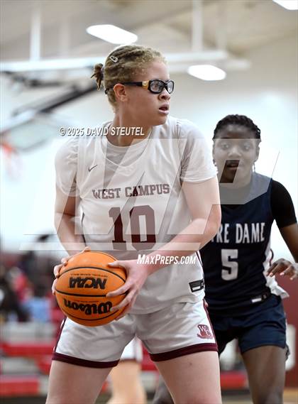 Thumbnail 2 in Notre Dame @ West Campus (CIF State NorCal D4 Round 1) photogallery.