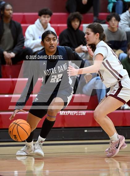Thumbnail 2 in Notre Dame @ West Campus (CIF State NorCal D4 Round 1) photogallery.