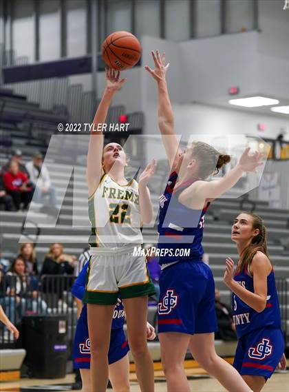 Thumbnail 3 in Fremd vs. Jennings County (Sneakers for Santa Shootout) photogallery.