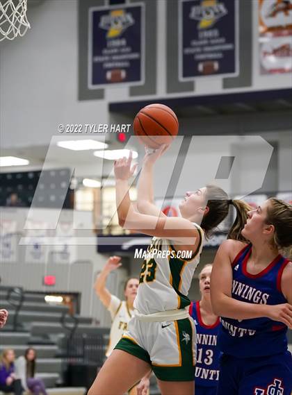 Thumbnail 2 in Fremd vs. Jennings County (Sneakers for Santa Shootout) photogallery.