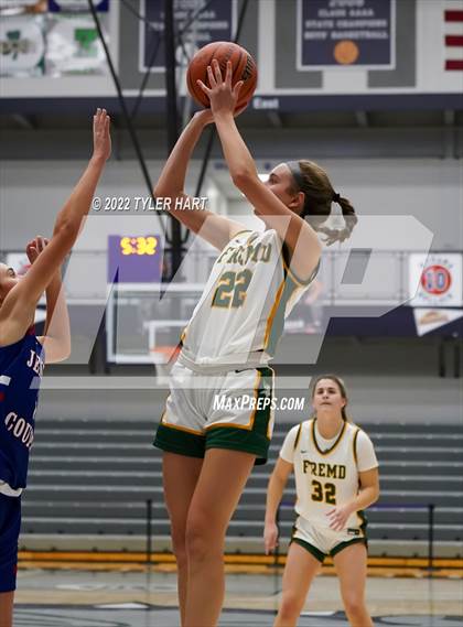 Thumbnail 2 in Fremd vs. Jennings County (Sneakers for Santa Shootout) photogallery.