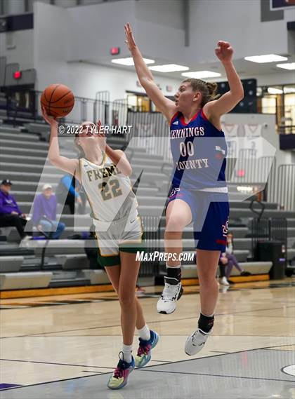 Thumbnail 2 in Fremd vs. Jennings County (Sneakers for Santa Shootout) photogallery.